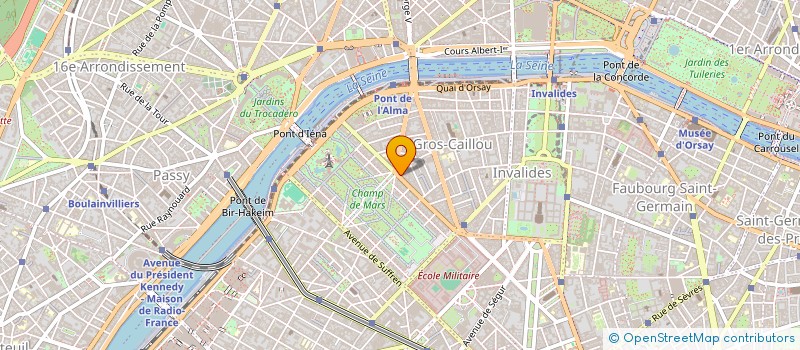 localisation de l'entreprise MADAME MAGALY AMPOULIER  PARIS