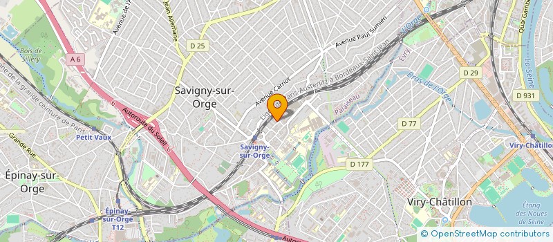 localisation de l'entreprise MADAME MAGALY DAVID à SAVIGNY-SUR-ORGE