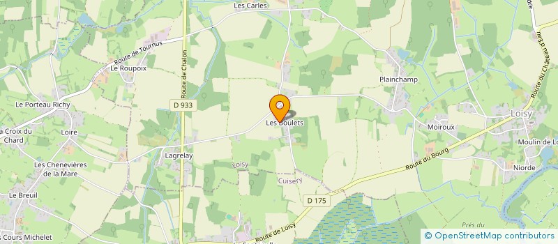 localisation de l'entreprise MADAME MAGALY DELIOT  LOISY