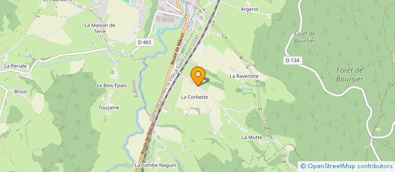 localisation de l'entreprise MADAME MAGALY JOMAIN  CLUNY