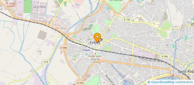 localisation de l'entreprise MADAME MAGALY LEFEVRE à FREJUS