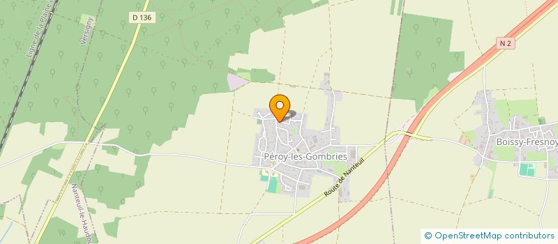 localisation de l'entreprise MADAME MAGALY LELIEVRE  PEROY-LES-GOMBRIES