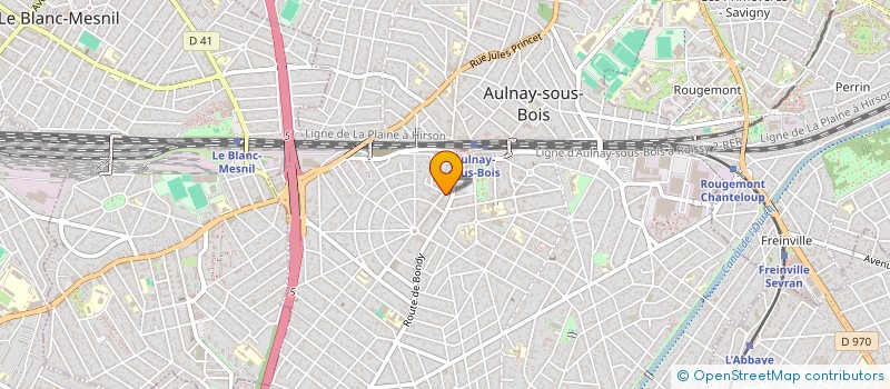 localisation de l'entreprise MADAME MAGALY MA à AULNAY-SOUS-BOIS
