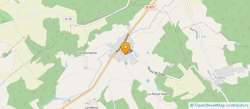 localisation de l'entreprise MADAME MAGALY MOZIN  SAVIGNY-SUR-AISNE