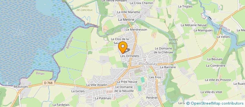 localisation de l'entreprise MADAME MAGALY ONEN à BEAUSSAIS-SUR-MER