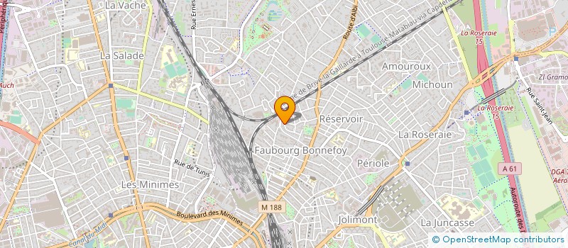 localisation de l'entreprise MADAME MAGALY RIBET à TOULOUSE