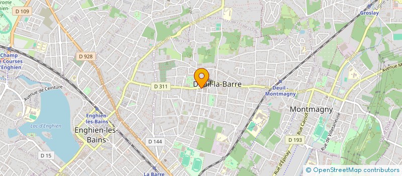 localisation de l'entreprise MADAME MAGALY ZARKA à DEUIL-LA-BARRE