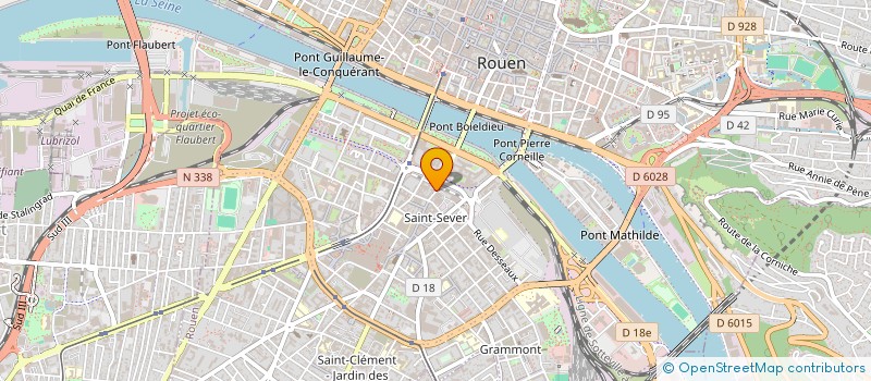 localisation de l'entreprise MADAME MAGATH-LYDIE GUEYE  ROUEN