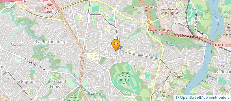 localisation de l'entreprise MADAME MAGATTE DIONGUE à NANTES