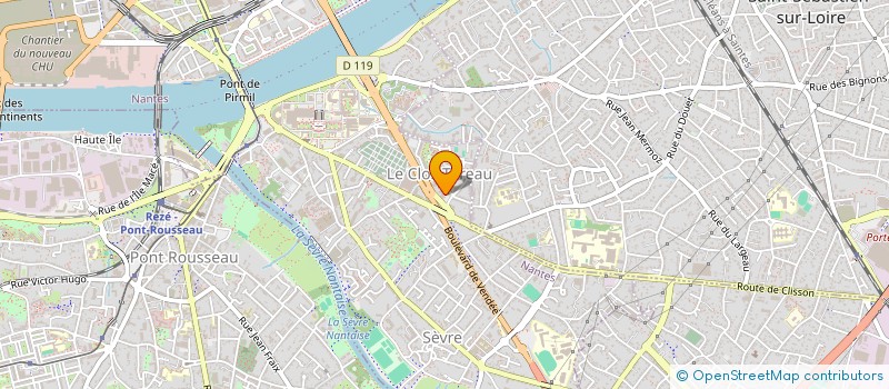 localisation de l'entreprise MADAME MAGBOULA ZAKARIA à NANTES