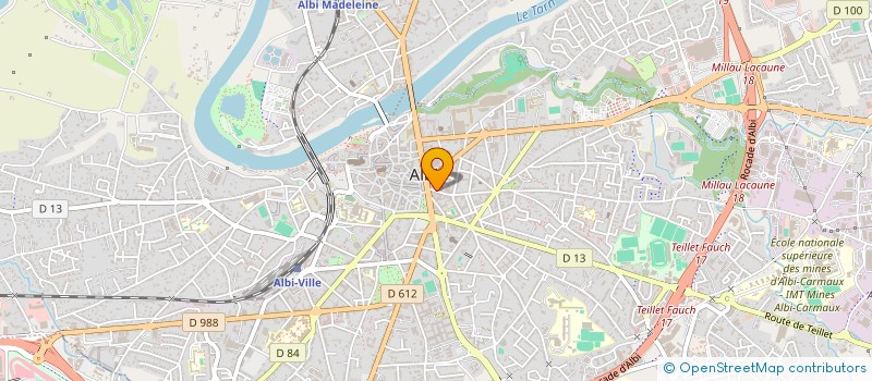 localisation de l'entreprise MADAME MAGDA BELSANY à ALBI