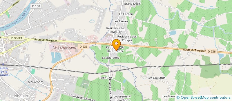 localisation de l'entreprise MADAME MAGDA BERAUD  SAINT-AVIT-SAINT-NAZAIRE