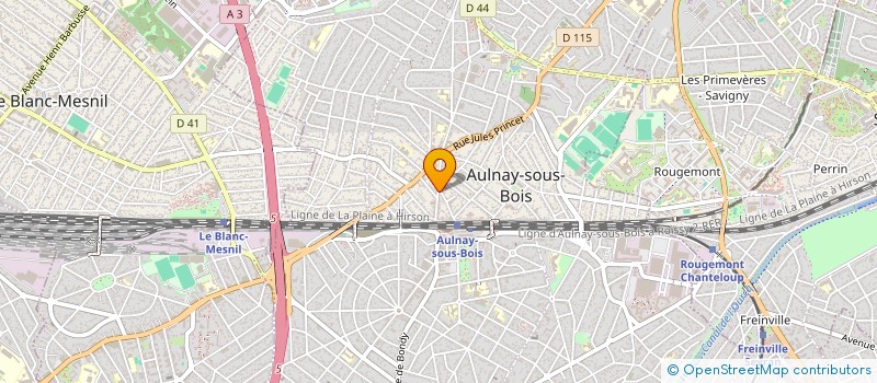 localisation de l'entreprise MADAME MAGDA HELENA ANDRADE GOMES à AULNAY-SOUS-BOIS