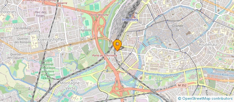 localisation de l'entreprise MADAME MAGDA UNGUREANU à STRASBOURG