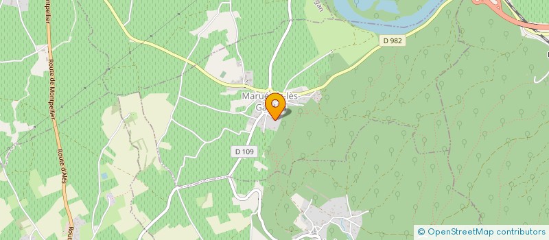 localisation de l'entreprise MADAME MAGDALEINA BARBUT  MARUEJOLS-LES-GARDON