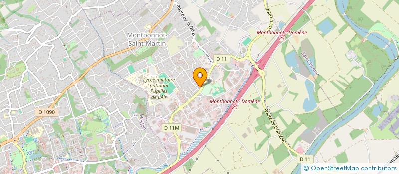 localisation de l'entreprise MADAME MAGDALENA ABAD  MONTBONNOT-SAINT-MARTIN