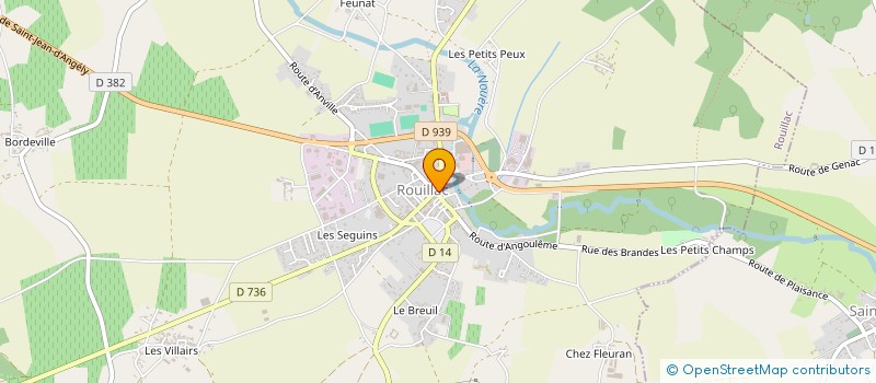 localisation de l'entreprise MADAME MAGDALENA BENOIT à SAINT-AMANT-DE-NOUERE