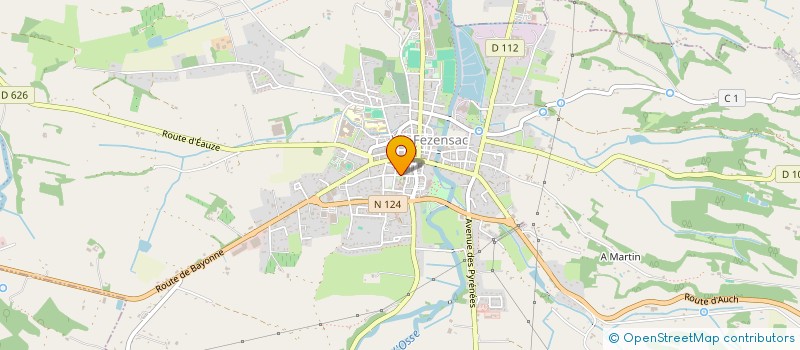 localisation de l'entreprise MADAME MAGDALENA BUCHOWIECKA  VIC-FEZENSAC