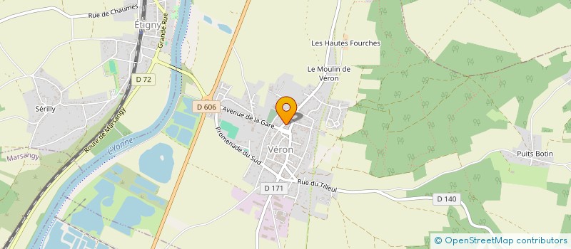 localisation de l'entreprise MADAME MAGDALENA BURNAT  VERON