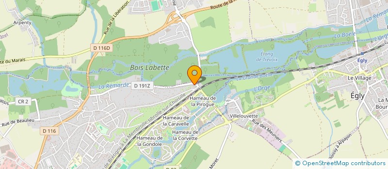 localisation de l'entreprise MADAME MAGDALENA DEBRUYNE  BREUILLET