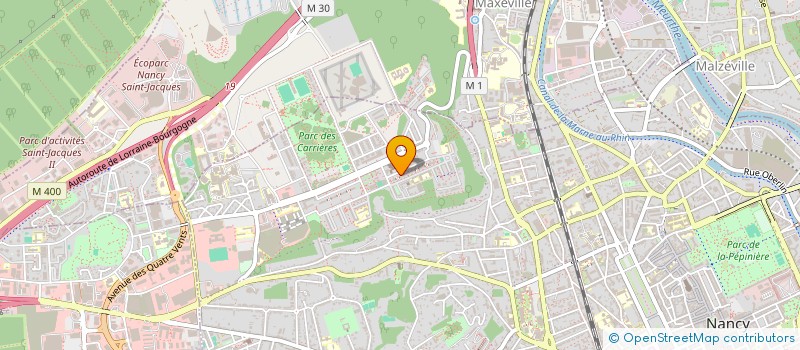localisation de l'entreprise MADAME MAGDALENA DUFRESNE  NANCY