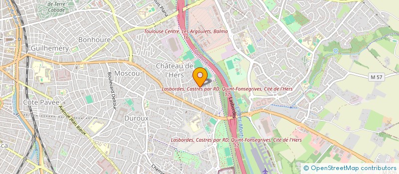 localisation de l'entreprise MADAME MAGDALENA DYLEWICZ à TOULOUSE