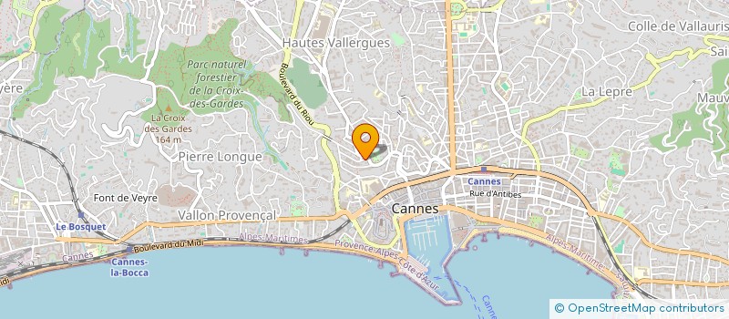 localisation de l'entreprise MADAME MAGDALENA FEDEROWICZ à CANNES