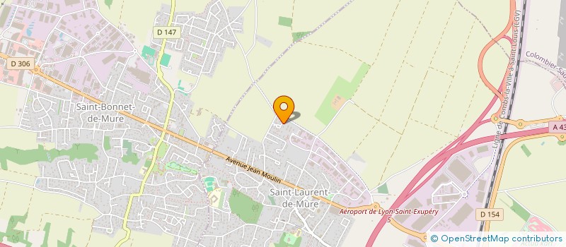 localisation de l'entreprise MADAME MAGDALENA GASIC  SAINT-LAURENT-DE-MURE