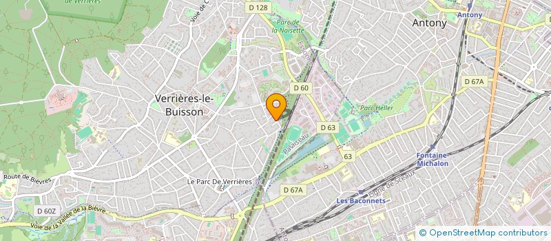 localisation de l'entreprise MADAME MAGDALENA HIDALGO à VERRIERES-LE-BUISSON