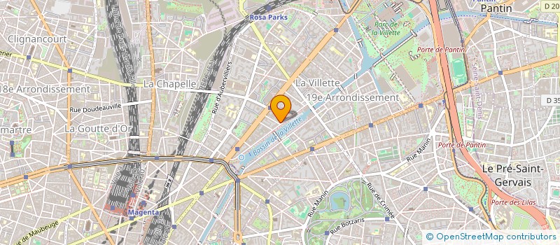 localisation de l'entreprise MADAME MAGDALENA JANIGA  PARIS