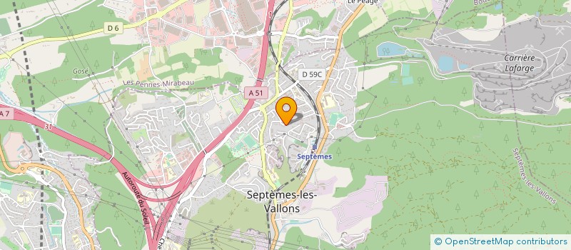 localisation de l'entreprise MADAME MAGDALENA KUBICA  SEPTEMES-LES-VALLONS