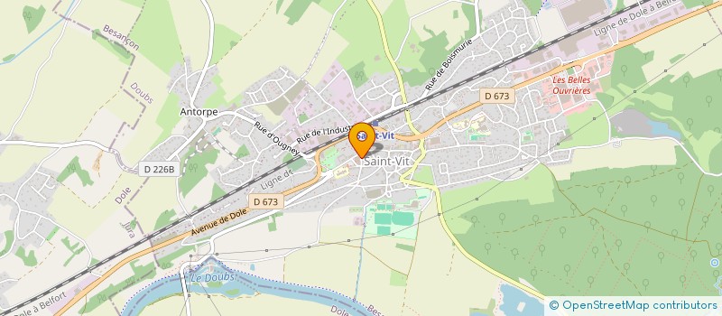 localisation de l'entreprise MADAME MAGDALENA MARCHAND  SAINT-VIT