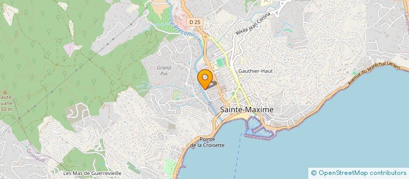 localisation de l'entreprise MADAME MAGDALENA MARINO à SAINTE MAXIME