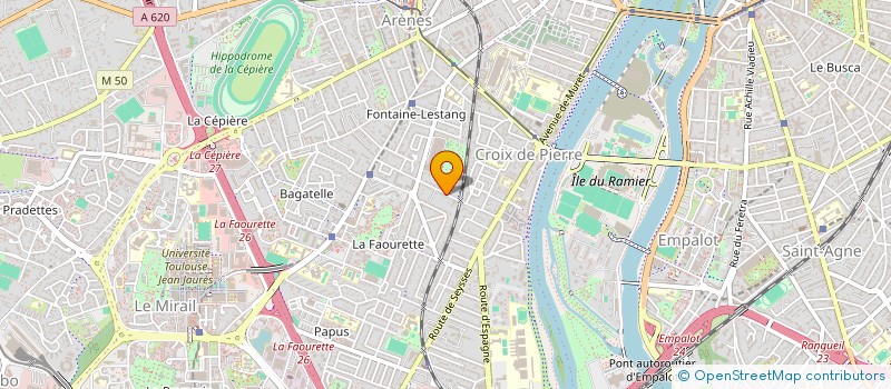 localisation de l'entreprise MADAME MAGDALENA NITA  TOULOUSE