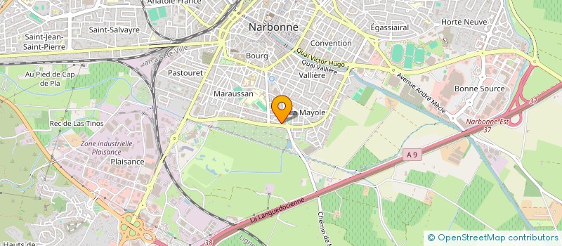 localisation de l'entreprise MADAME MAGDALENA NOSAL à NARBONNE