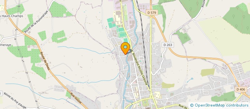 localisation de l'entreprise MADAME MAGDALENA PITCHOUT  LISIEUX