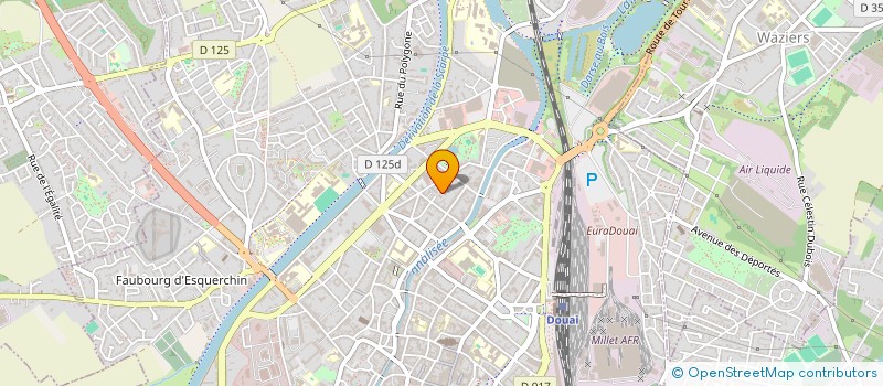 localisation de l'entreprise MADAME MAGDALENA PREVOST  DOUAI