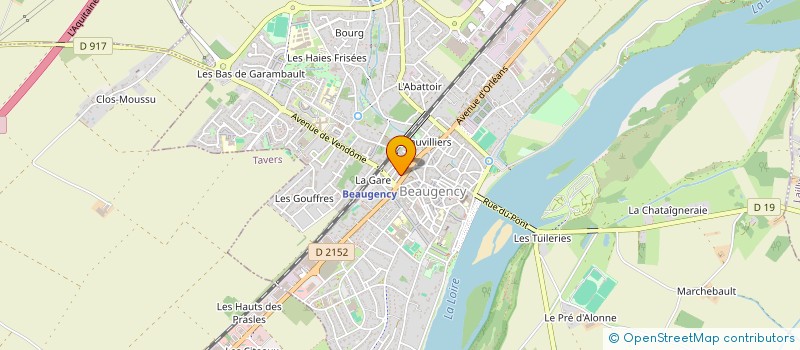 localisation de l'entreprise MADAME MAGDALENA RAMS à BEAUGENCY