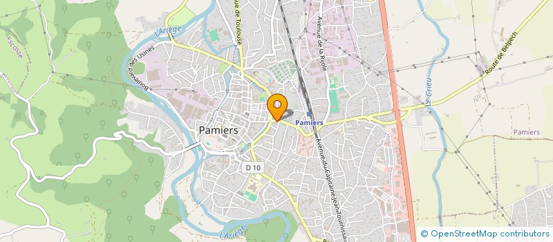 localisation de l'entreprise MADAME MAGDALENA ROMERO à PAMIERS