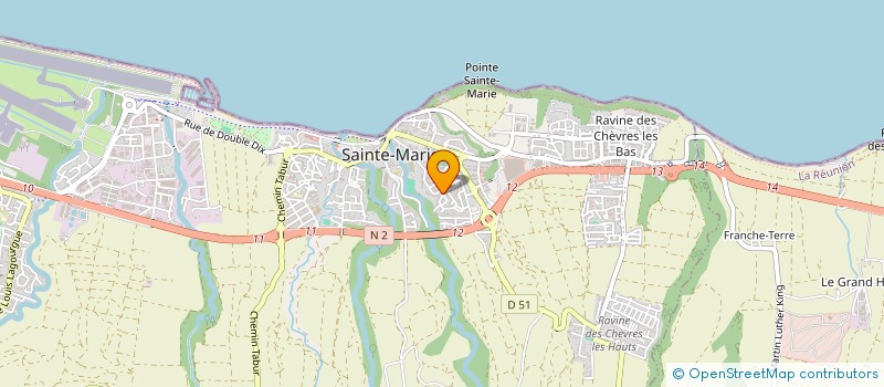 localisation de l'entreprise MADAME MAGDALENA SIAMOUROUX  SAINTE-MARIE