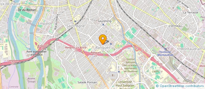 localisation de l'entreprise MADAME MAGDALENA SLEDZINSKA à TOULOUSE