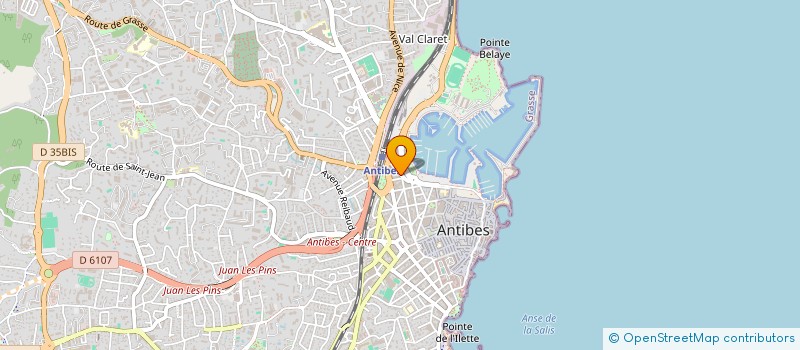 localisation de l'entreprise MADAME MAGDALENA STANCIU à ANTIBES