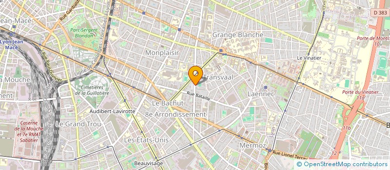 localisation de l'entreprise MADAME MAGDALENA SZANCA  LYON