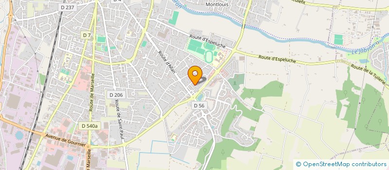 localisation de l'entreprise MADAME MAGDALENA WIECHA  MONTELIMAR