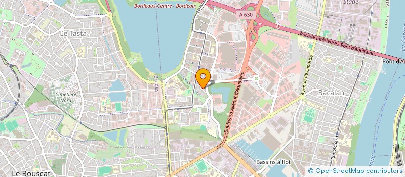 localisation de l'entreprise MADAME MAGDALENA WOLAK  BORDEAUX