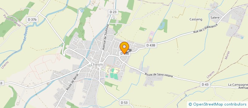 localisation de l'entreprise MADAME MAGDALENA ZAREMBA à LHERM