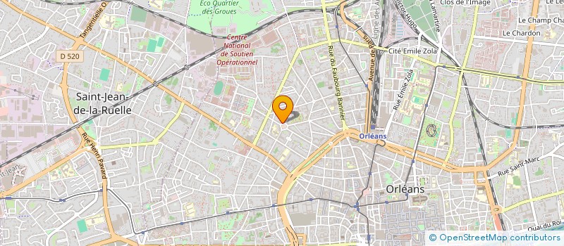 localisation de l'entreprise MADAME MAGDALENA ZIELINSKA à ORLEANS