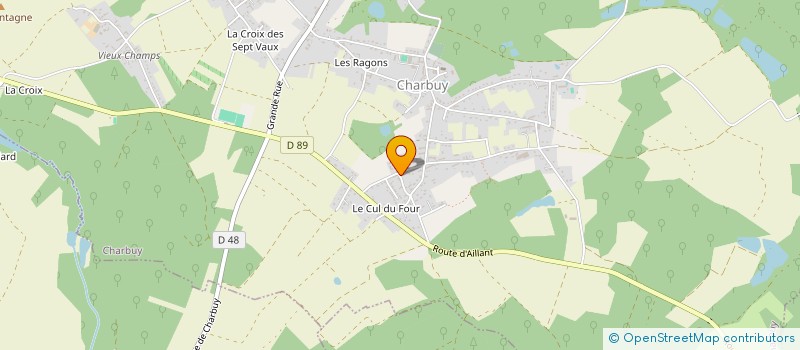 localisation de l'entreprise MADAME MAGDELEINE BOURGOGNE  CHARBUY