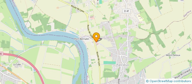 localisation de l'entreprise MADAME MAGDELEINE BRONNER  PARCIEUX