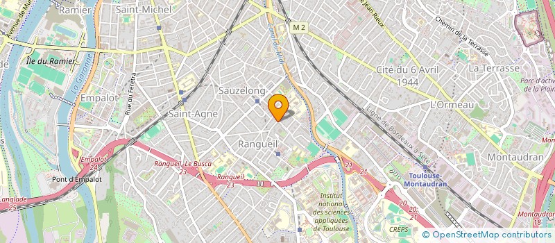 localisation de l'entreprise MADAME MAGDELEINE MORA à TOULOUSE